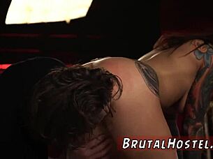 Real Teen Punished With Bondage And Double Penetration In Extreme Domination For Excited Young Tourist Felicity