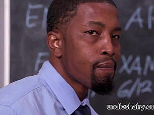 naughty student reese robbins fucks bbc isiah maxwell for higher grades with hairy pussy action