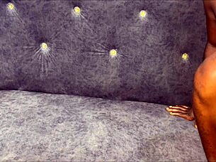 😈 Epic doggystyle collapse with curvy ebony babe 😏