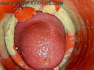 Watch me cumming on your cock with camera inside pussy - asmr 4k!