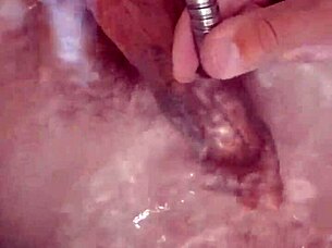 Oh Wow, Feel That Water Jet Deep in My Tight Hole!