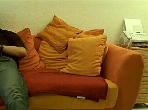 Hot Home Sex Starts With Blonde Sucking Huge Cock Then Anal Fingering And Gaping