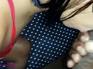 Choking on the ENORMOUS ROD in Intense Encounter