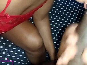 Choking on the ENORMOUS ROD in Intense Encounter