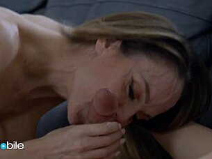 hey, wanna see this blonde milf get her tits covered in cum after thick dick fun?