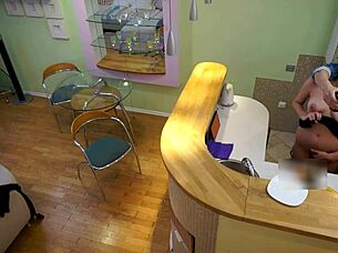 I feel so naughty as young redhead bitch gets fucked by older man - candy red