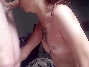 hey, this hardcore deepthroat slut swallows every drop fast and hard without wasting cum