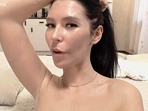 Teen Latina Brunette With Big Ass Shows Feet In Stockings On Webcam Chat