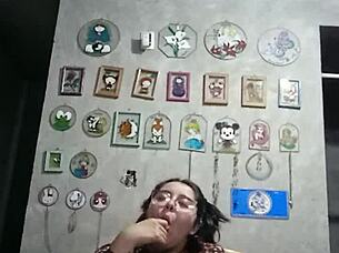 Maria trains hard for deep penetration in bent over position with huge ass exposed