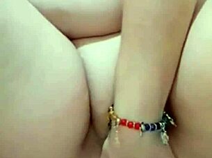 Oh wow, that black dildo diving deep into my tight anal spot!