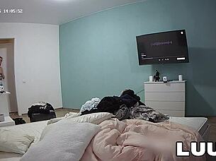 Can two young amateur girls really turn maid uniform cleaning into a sexy private show?