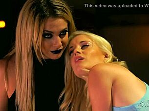 dahlia sky, charlotte stokely, and samantha hayes dive into lesbian orgy with pussy licking