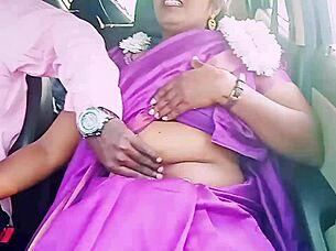 hey check out this car sex with dirty talks indian beautiful saree housewife and driver hot romance