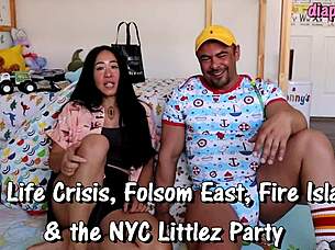 Hey, remember Donny's NYC birthday trip with that wild Folsom East vibe and the kinky little 18+ party scene? 🎉😈