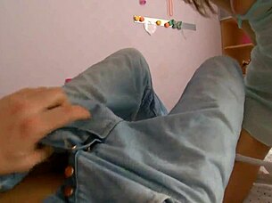 hot tight blonde takes on big cock action 😈🍆