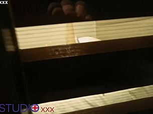 You Catch Your Busty British Neighbor Masturbating Solo With Her Big Natural Tits Exposed