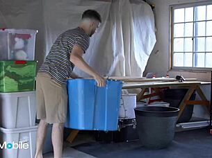 hey, wanna see this blonde milf get her tits covered in cum after thick dick fun?