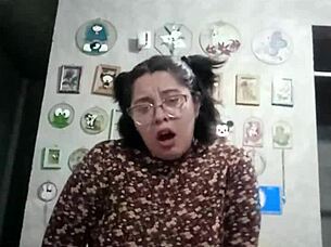 Maria trains hard for deep penetration in bent over position with huge ass exposed