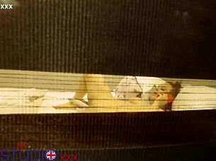 You Catch Your Busty British Neighbor Masturbating Solo With Her Big Natural Tits Exposed