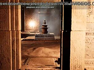 A huge rock hard cock suddenly filled Lara Croft's pussy to the brim in this intense 3D hentai animation with creampie, gangbang, and squirting action.