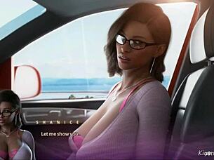 cheating married woman indulges in creampie sex with her big cock student while husband chats on phone during college tease