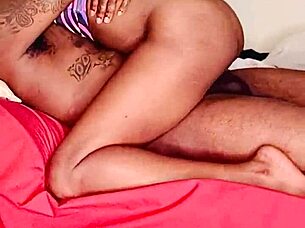 Oh man, that big black cock is stretching my ass so good for a creampie!