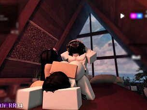 Threesome action with two fans in wild group session