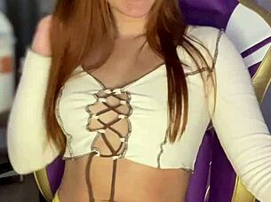 Why does this cute alternative latina girl next door love showing off in lingerie since young?