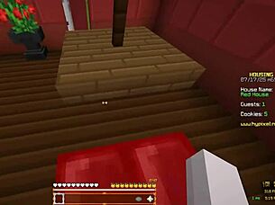 I love having Minecraft lesbian sex with a cute girl