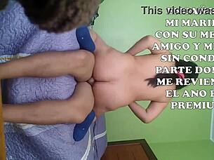 Wife Turns Husband Into Cuckold By Submitting To Best Friend In Raw Group Action Without Condom