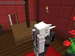 I love having Minecraft lesbian sex with a cute girl