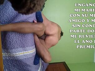 Wife Turns Husband Into Cuckold By Submitting To Best Friend In Raw Group Action Without Condom