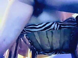 Texas couple enjoys high chair shaved pussy fuck