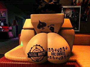 roblox slut bends over for deep anal with big black cock. then rides until filled with cum in ass.