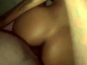 Big dick stretches her butt wide open to make that ebony ass gape?