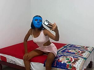 delicious indian sends sensual greeting to followers on social media