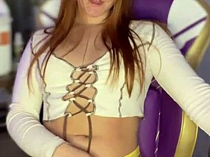 Why does this cute alternative latina girl next door love showing off in lingerie since young?