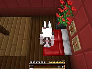 I love having Minecraft lesbian sex with a cute girl