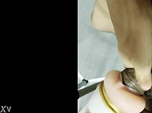 i can't stop this extreme jerking session with my fleshlight, feeling every intense moment