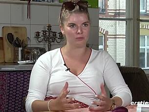 azubi from düsseldorf passionately masturbates with big natural tits on camera for all to see