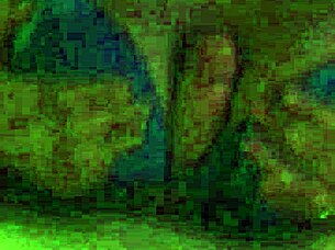 Pretty ebony babe in bikini gets tittyfucked and takes facial cumshot!