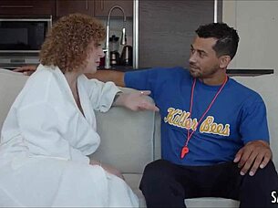 Alex Legend cums inside mature cowgirl Sara Jay bouncy ass alert