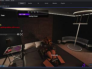 someone enjoys a wild encounter with this gringa in roblox adventures