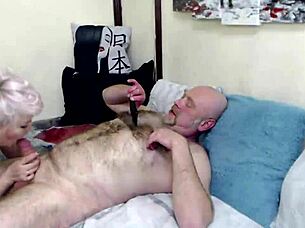 Russian milf Aimee Paradise owns blowjob compilations with deepthroat sucking and cumshots on tits and face