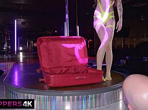 I love teasing and milking this client's fat pole until he cums hard.