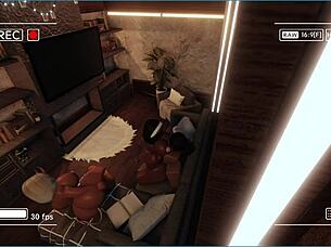 Candy and her friend become succubi to drain Viper dry in wild sex