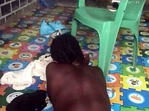 hey crazybitch how you love twerking in sexy clothes before stripping naked!