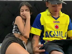 Intense Hardcore Sex with My Girlfriend's Best Friend on Parents' Bed Full Story