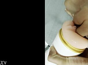 i can't stop this extreme jerking session with my fleshlight, feeling every intense moment