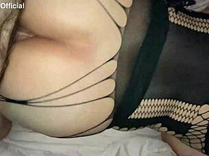 Beautiful Secretary Experiences First Time Anal with Loud Moans